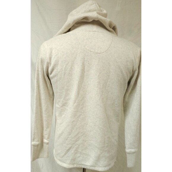 North River Outfitters Womens Grey Medium Fleece Button Sweatshirt Hoodie - Picture 8 of 11